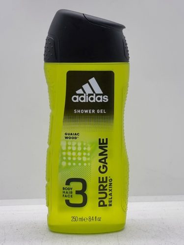 ADIDAS tusfürdő 250ml Pure Game