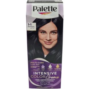 Palette Intensive Color Creme hair color 1-1 zafírfekete