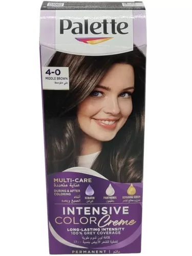 Palette Intensive Color Creme hair color 4-0 középbarna