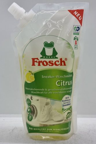FROSCH Folyékony Mosószer Cipőre Utántöltő 480ml 8 mosás Bio Qualitat