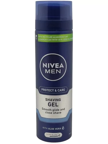 Nivea Borotvagel 200ml Protect&Care