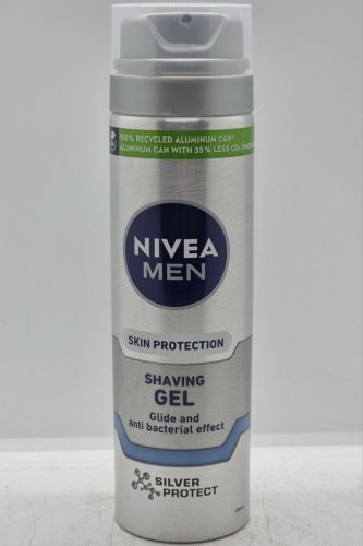 Nivea Borotvagel 200ml Silver Protect