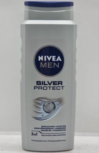 Nivea tusfürdö 500ml Men Silver Protect