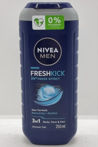 NIVEA tusfürdő 250ml MEN Fresh kick