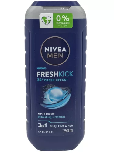 NIVEA Tusfürdő 250ml MEN Fresh kick
