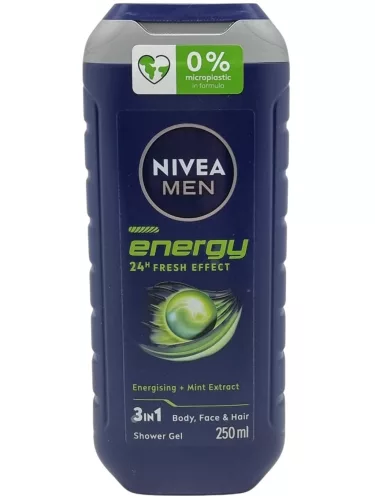 NIVEA Tusfürdő 250ml MEN Energy