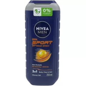 NIVEA Tusfürdő 250ml MEN sport