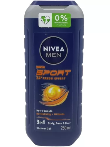NIVEA Tusfürdő 250ml MEN sport