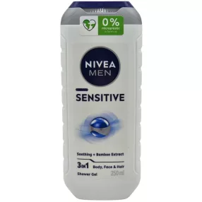 NIVEA Tusfürdő 250ml MEN Sensitive