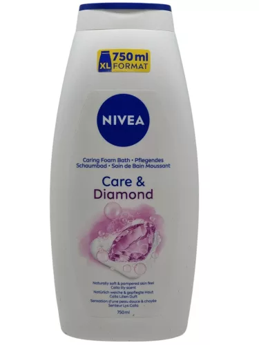 NIVEA Habfürdő 750ml Diamond touch