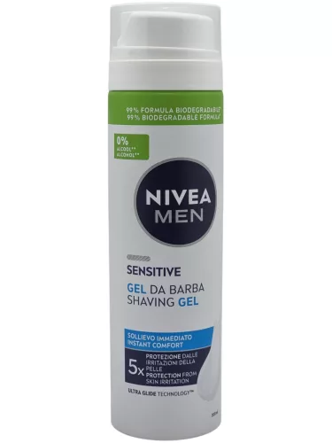 Nivea Borotvagel 200ml Sensitive