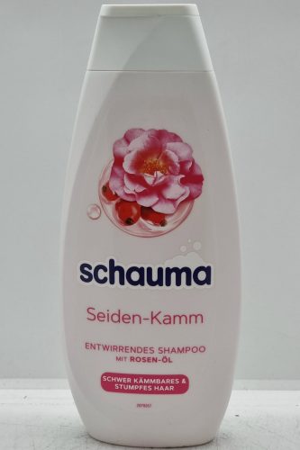 SCHAUMA sampon 400ml Seiden-kamm Rosen Ol