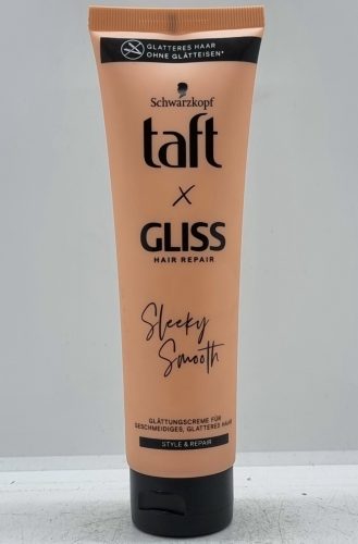 TAFT x GLISS KUR 150ml Hajegyenesitő krém Sleeky Smooth