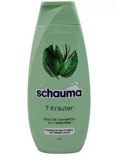 SCHAUMA sampon 400ml 7krauter frische&volumen