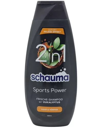 SCHAUMA sampon 400ml Sports Power 2in1