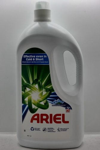 ARIEL Folyékony Mosószer 4L 80 mosás Mountain Spring