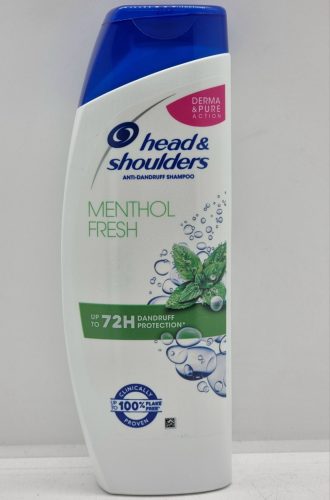 HEAD&SHOULDERS 400ml sampon Menthol refresh