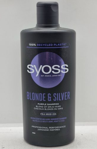 SYOSS sampon 440 ml Blonde and Silver