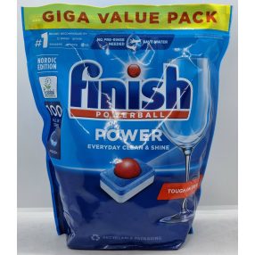 FINISH Mosogatógép Tabletta 100 pcs AIO Power