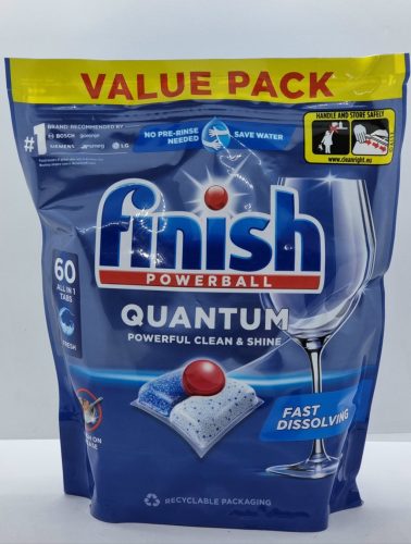 FINISH Mosogatógép Tabletta 60pcs Quantum All in one Regular
