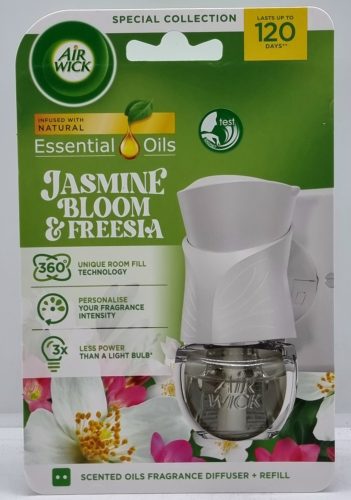 AIR WICK elektromos utántöltő légfrissítő 19ml + készülék Jasmine Freesia