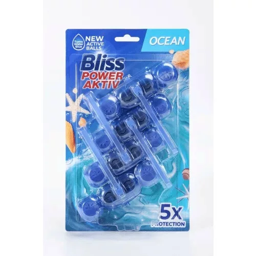 BLISS WC Frissítő Golyó 4x50g Ocean