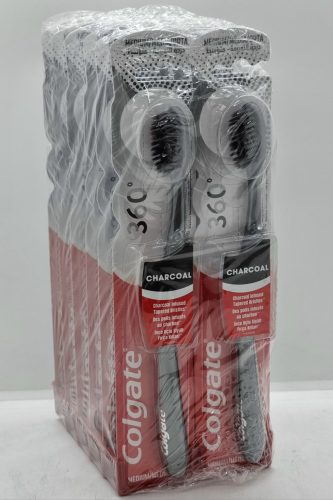 COLGATE fogkefe 360 black charcoal