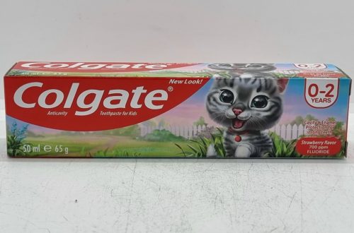 COLGATE Fogkrém 50ml Strawberry junior 0-2y