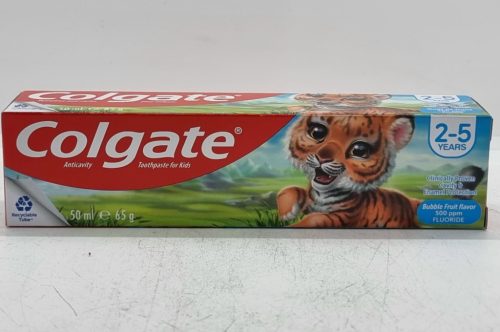 COLGATE Fogkrém 50ml Bubble Fruit Junior 2-5y