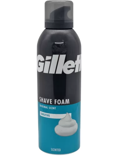 GILLETTE Borotvahab 200ml sensitive cooling