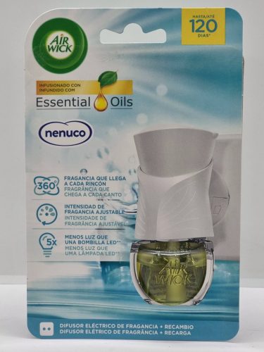 AIR WICK elektromos utántöltő légfrissítő 19ml + készülék Nenuco