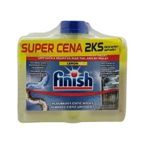 FINISH Mosogatógép Tisztító DUO 250ml Lemon