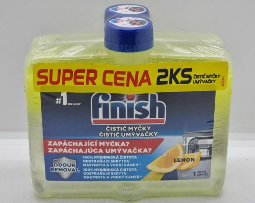 FINISH Mosogatógép Tisztító DUO 250ml Lemon