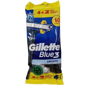 GILLETTE Blue 3 Smooth 4+2