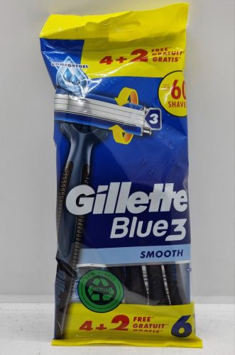 GILLETTE Blue III Smooth 4+2