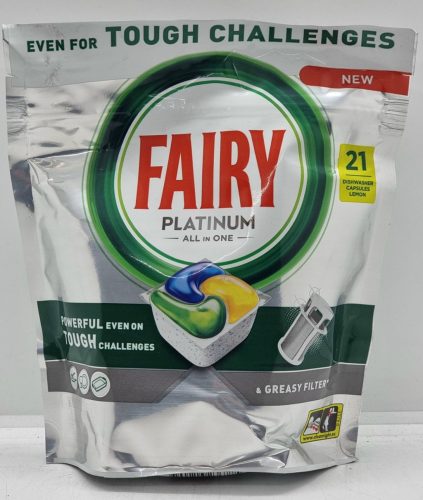 FAIRY Mosogatógép Tabletta PLATINUM All In One Yellow 21db
