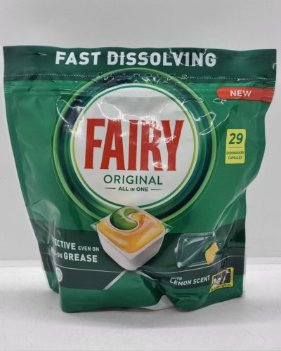 FAIRY Mosogatógép Tabletta ORIGINAL All In One Yellow 29db
