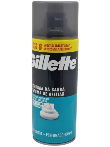 GILLETTE borotvahab 400ml sensitive