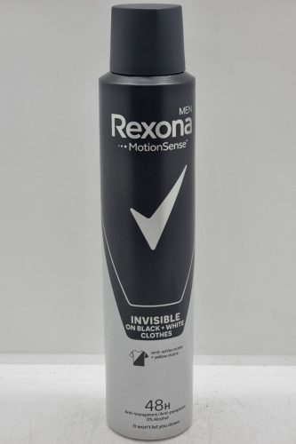 REXONA Deo spray 200ml Invisible Black&White MEN