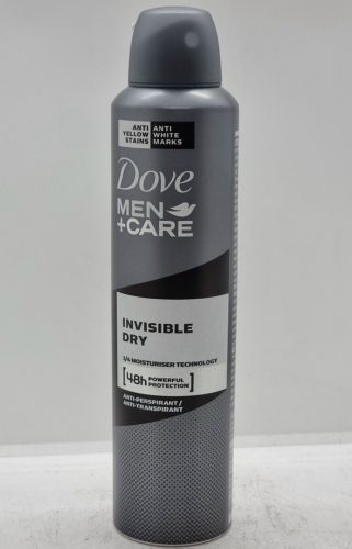DOVE Dezodor 250ml MEN Invisible dry