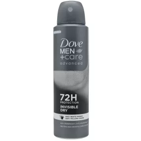 DOVE Dezodor 150 ml Advanced Care MEN Invisible dry