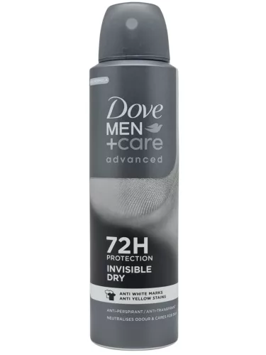 DOVE Dezodor 150 ml Advanced Care MEN Invisible dry