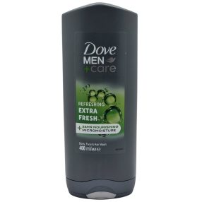 Dove Tusfürdő MEN 400 ml Extra Fresh