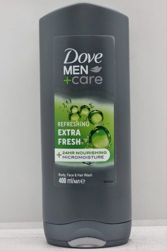 Dove Tusfürdő MEN 400 ml Extra Fresh