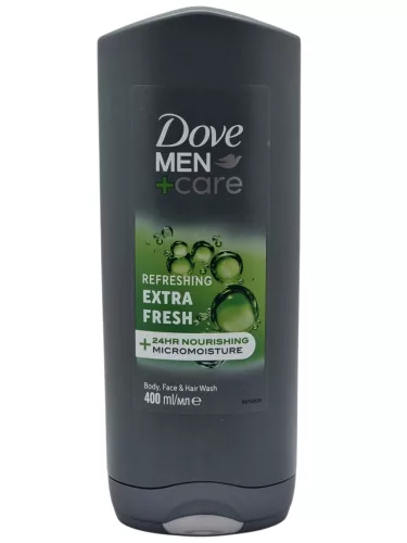 Dove Tusfürdő MEN 400 ml Extra Fresh