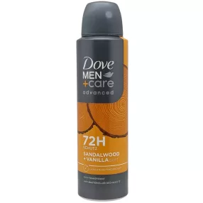 DOVE Dezodor 150 ml Advanced Care MEN Sandalwood&Vanila