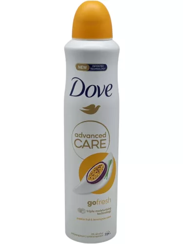 DOVE Dezodor 250ml Advanced Care Go Fresh passion fruit