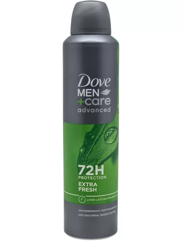 DOVE Dezodor 250ml MEN Advanced Care Extra Fresh