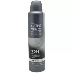 DOVE Dezodor 250ml MEN Advanced Care Invisible dry
