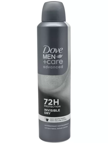 DOVE Dezodor 250ml MEN Advanced Care Invisible dry